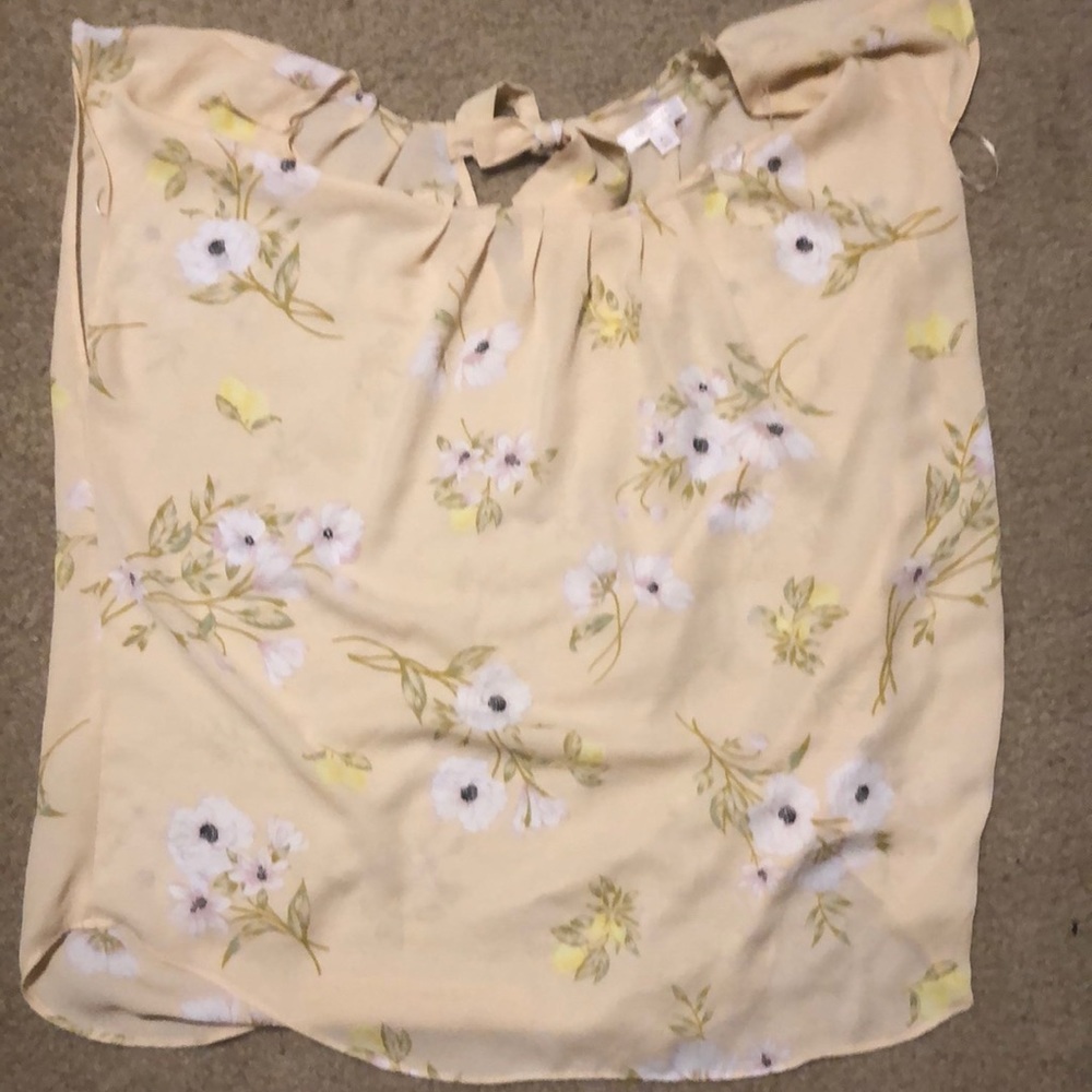 Lauren Conrad XL Floral Blouse